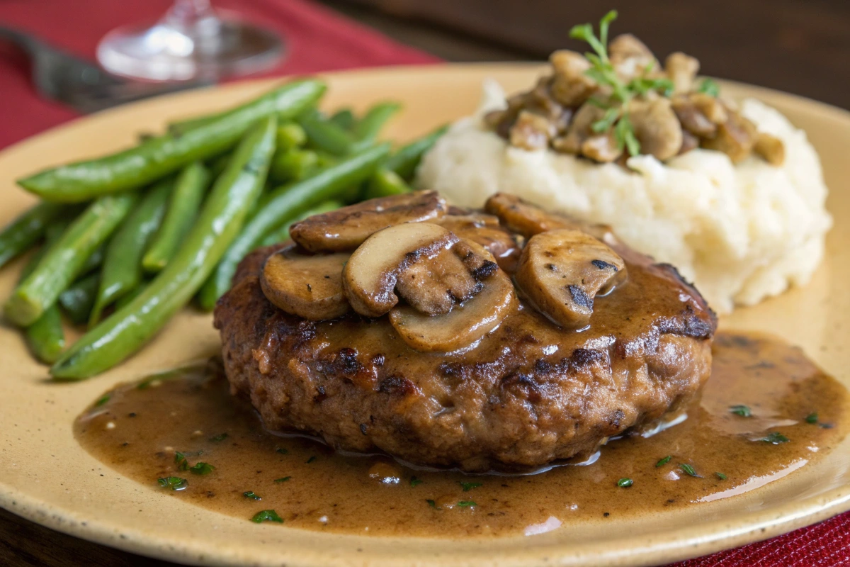 Salisbury Steak Recipe with Ground Chicken