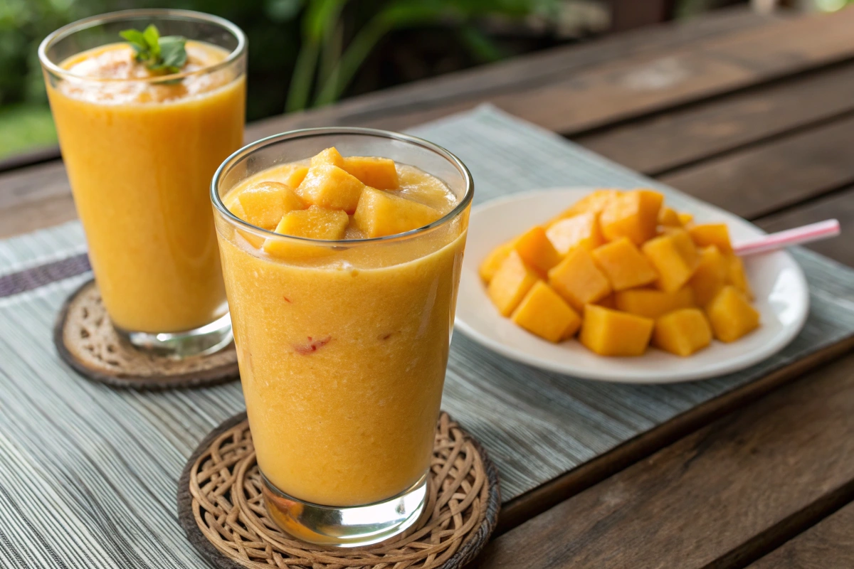 Smoothie mit Mango