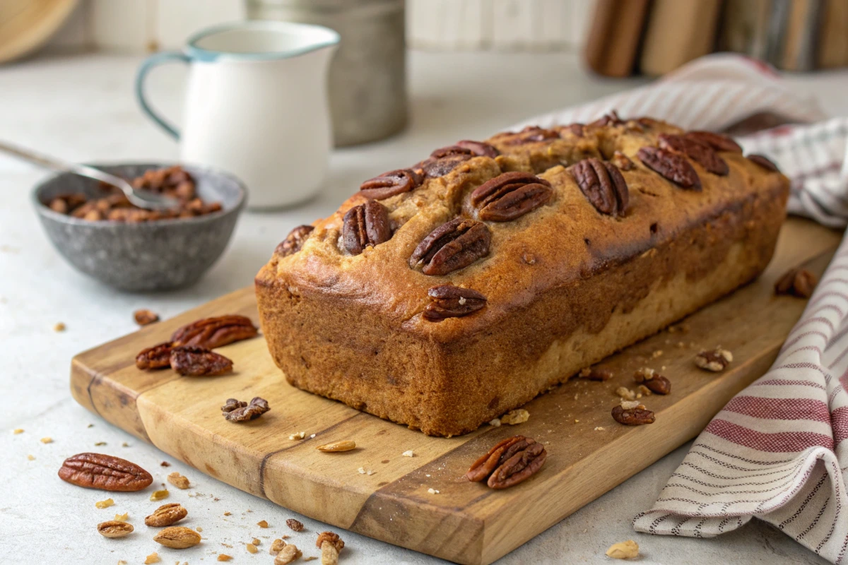 Buttermilk Sweet Alabama Pecan Bread